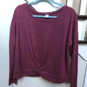 Old navy burgundy sweater